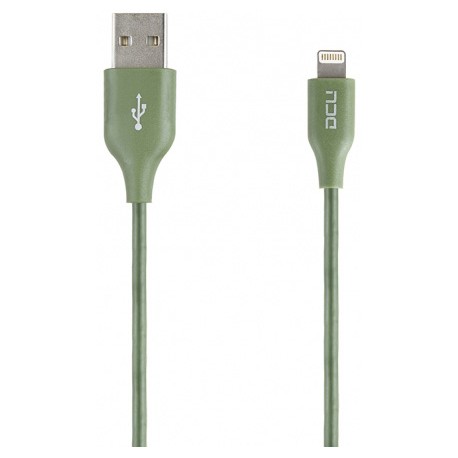 CONEXIÓN APPLE LIGHTNING PVC VERDE 2m DCU