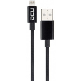 CONEXIÓN APPLE LIGHTNING PURE SOFT NEGRO 1m DCU