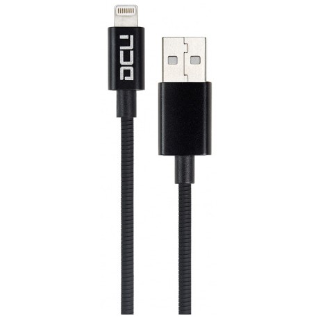 CONEXIÓN APPLE LIGHTNING PURE SOFT NEGRO 1m DCU