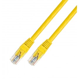 LATIGUILLO UTP CAT.5e AMARILLO 0,5m DCU basics