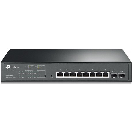 SWITCH 8 PUERTOS SEMIGESTIONADO 8 PoE GIGABIT 116W TP-LINK