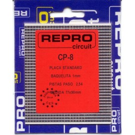 PLACA C.I PISTAS BAQUELITA 77x90 mm REPRO