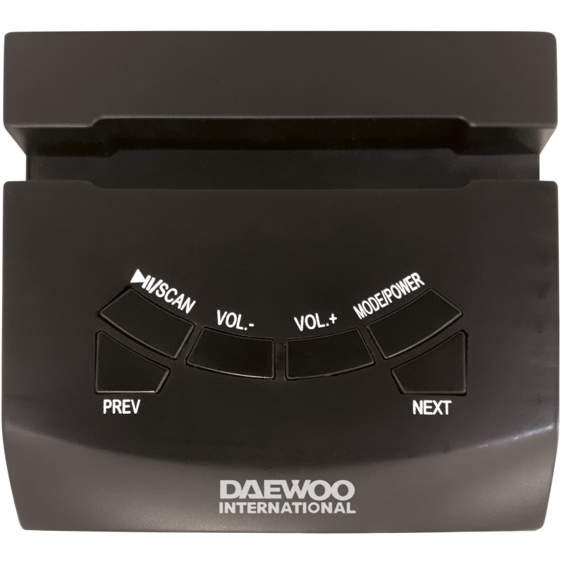 Torre de sonido  Daewoo DSK-610, 40 W, Bluetooth, USB, SD, Radio FM, Aux,  Madera