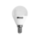 BOMBILLA LED ESFÉRICA E14 LUZ CALIDA 7W SILVER