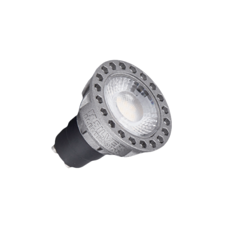 LAMPARA LED COMPACT 8W GU10 3000K SILVER