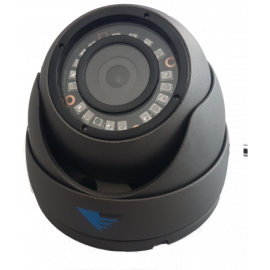 CAMARA CCTV DOMO FIJA 3,6 mm HD 1080p IP66 NEGRA