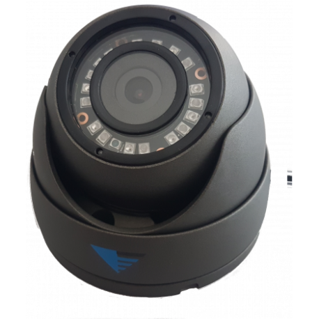 CAMARA CCTV DOMO FIJA 3,6 mm HD 1080p IP66 NEGRA