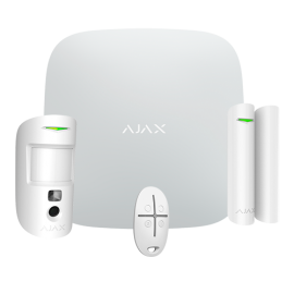 ALARMA HUB2  GSM/3G/LAN BLANCA AJAX CON PIRCAM