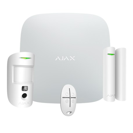 ALARMA HUB2  GSM/3G/LAN BLANCA AJAX CON PIRCAM