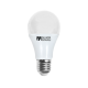 BOMBILLA LED ESFÉRICA E27 LUZ NEUTRA 10W SILVER