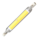 BOMBILLA LED LINEAL R7s 4W 5000K 78mm SILVER