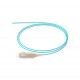 PIGTAIL SC/UPC MM SX AQUA 1MTS