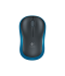 MOUSE OPTICO INALAMBRICO AZUL NEGRO LOGITECH