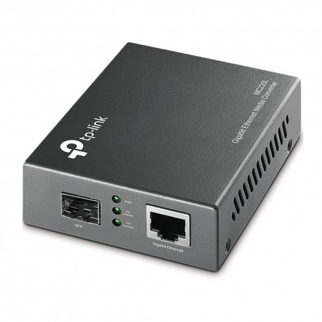 CONVERTIDOR RJ-45 A GIGA FIBRA MONOMODO TP-LINK Nº