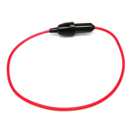 PORTAFUSIBLES DE 5.2x20mm,CON CABLE