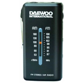 Radio Analógica Am/fm Bluetooth Usb Daewoo Di-rh220br Marron