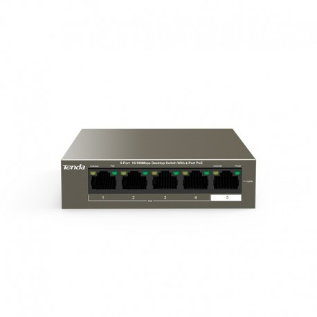 TENDA SWITCH 5 PUERTOS POE GIGABIT  Nº