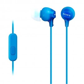 AURICULARES INTRA C/MICRO AZUL SONY