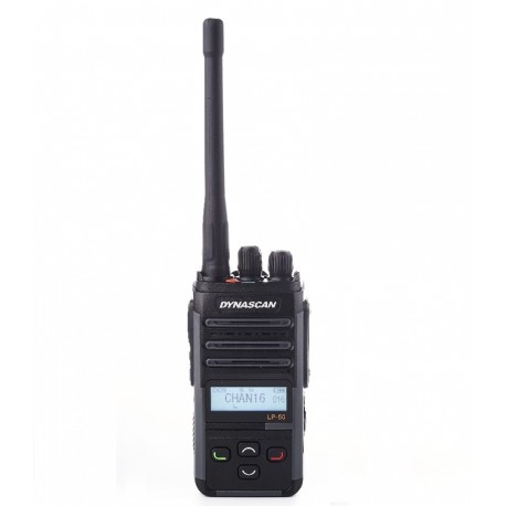 EMISOR UHF PMR-446  BATERÍA LI-ION DYNASCAN