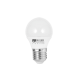 BOMBILLA LED ECO ESFERICA 5W E27 6000K SILVER