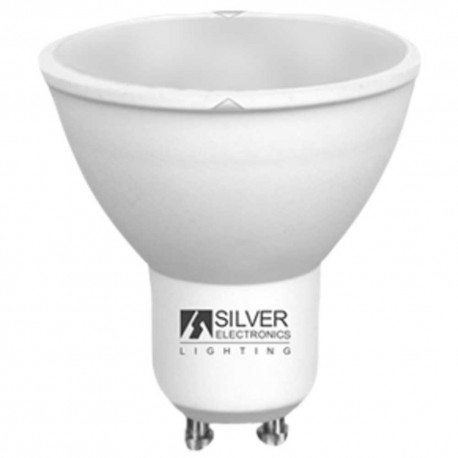 LAMPARA MULTI-LED ECO 7W GU10 4000K 120º SILVER