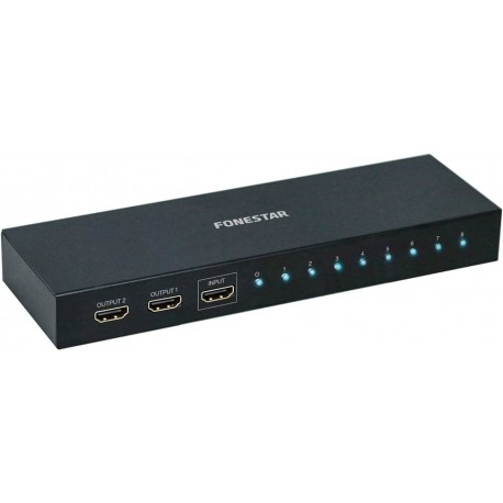 DISTRIBUIDOR HDMI 1 X 8 FONESTAR