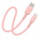 CONEXIÓN USB A 2.0 - USB C ROSA 1m DCU