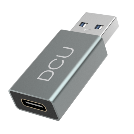 CONEXIÓN USB 3,0  A TIPO CGRIS ALUMINIO DCU