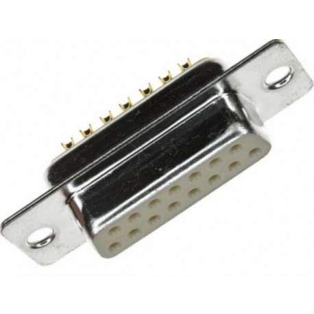 CONECTOR SUB-D 15P HEMBRA