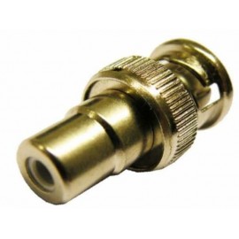 ADAPTADOR BNC MACHO-RCA HEMBRA