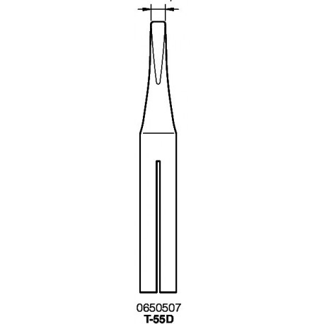 PUNTA SOLDADOR T55D JBC