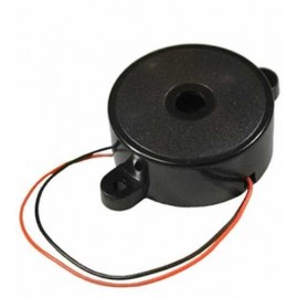 ZUMBADOR PIEZO CON CABLE. 3-20V/18mA. 6.6 KHZ/ 85DB