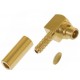 CONECTOR MMCX MACHO RG-174 CRIMPAR ACODADO