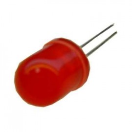 LED 10 mm ROJO