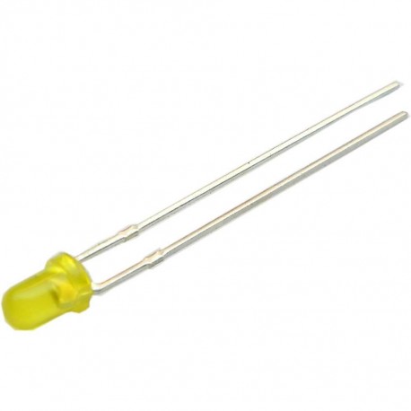 LED 3 mm AMARILLO