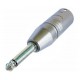 ADAPTADOR XLR 3P MACHO A JACK 6.3 MACHO MONO NEUTRIK