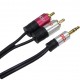 CONEXIÓN JACK 3.5 ST A 2xRCA 2 m DCU